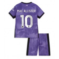 Liverpool Alexis Mac Allister #10 3rd trikot Kinder 2023-24 Kurzarm (+ Kurze Hosen)